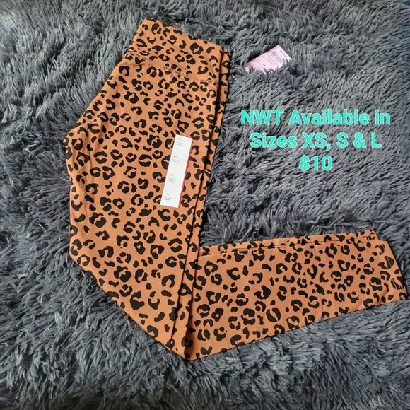Wild Fable NWT Leopard Print Leggings - Picture 2 of 6